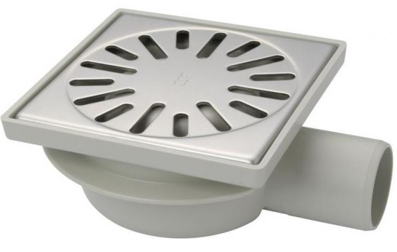 Afvoerputten abs-RVS niet verstelbaar