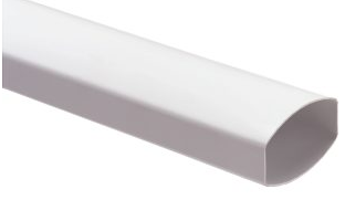 Nicoll Ovation regenpijpen wit RAL 9010