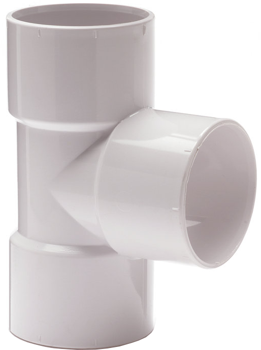 PVC hulpstukken lijm wit