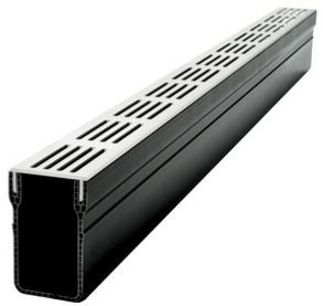 Lijngoot smal Aluminium