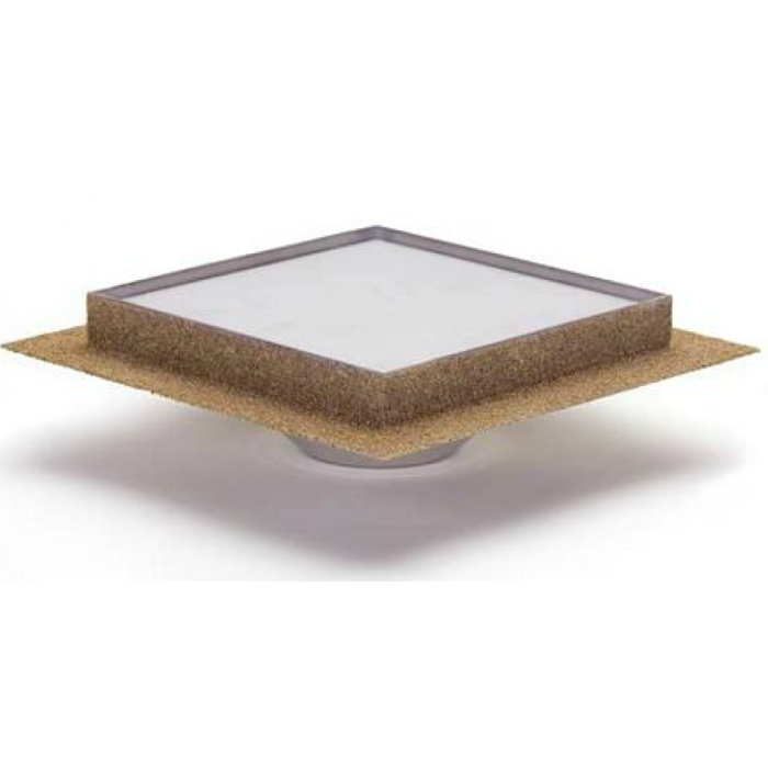 Afvoerput RVS onderuitlaat