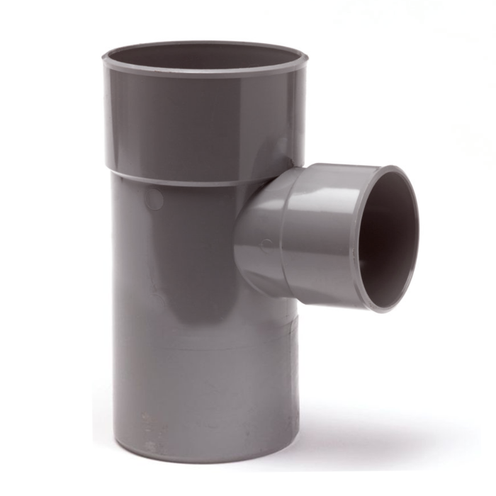 PVC verloop T-stuk 90 graden lijmspie