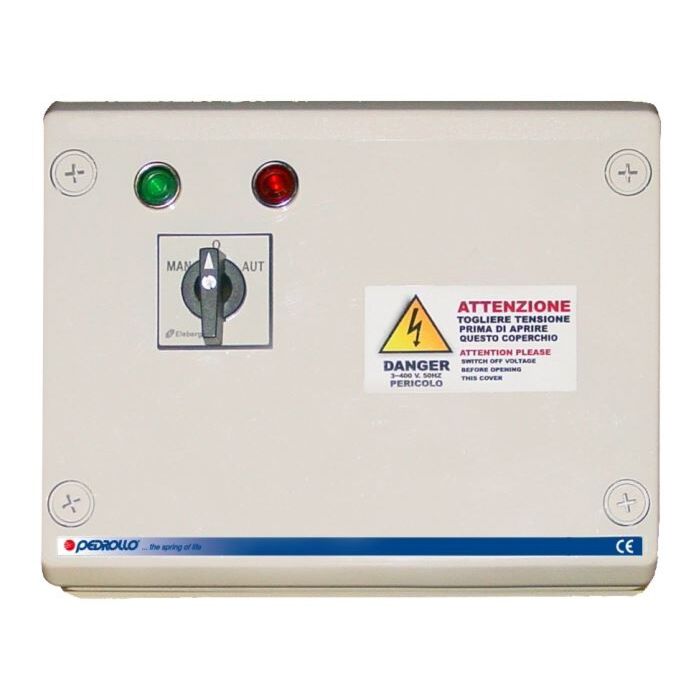 Pedrollo-aansluitkast-400v