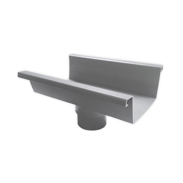 S-LON GOOTUITLOOP GRIJS, VOOR BAKGOOT 140, UITLOOP 70-80MM