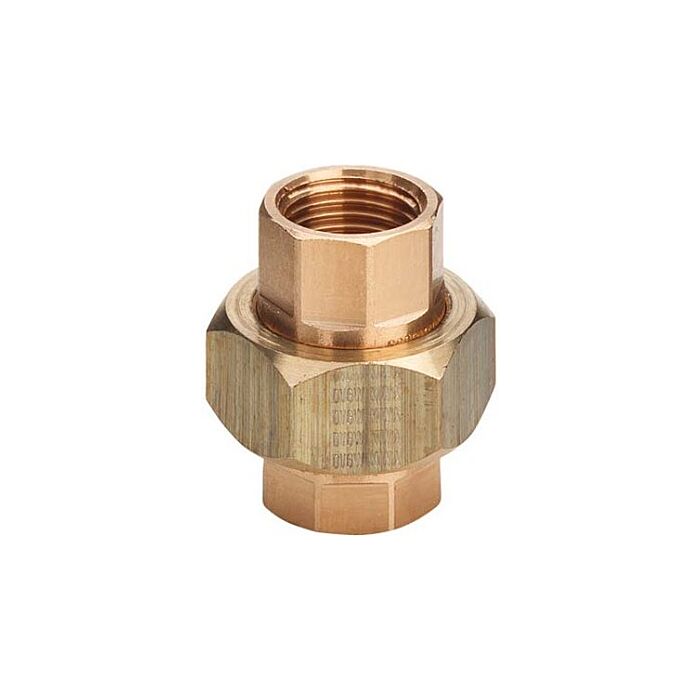 messing drie delige koppeling