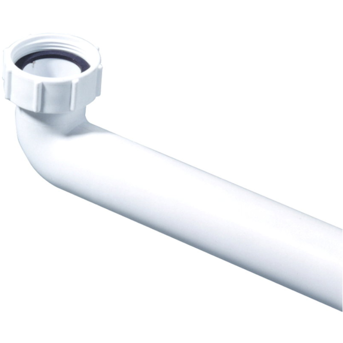 McAlpine bocht ruimtebesparend pp wit 1½" x 40 mm