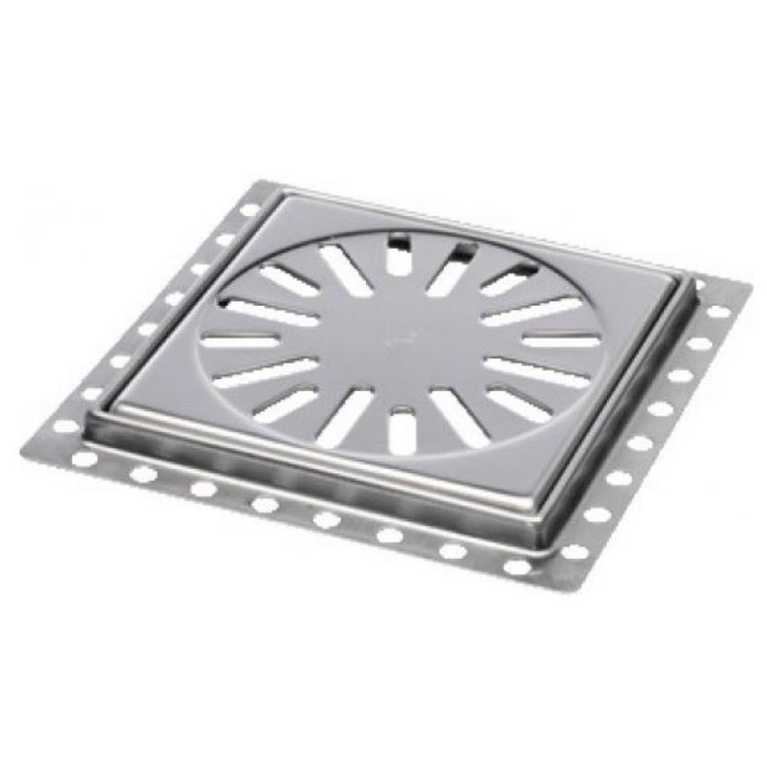 Aquaberg renovatie doucheput RVS 100 x 100mm