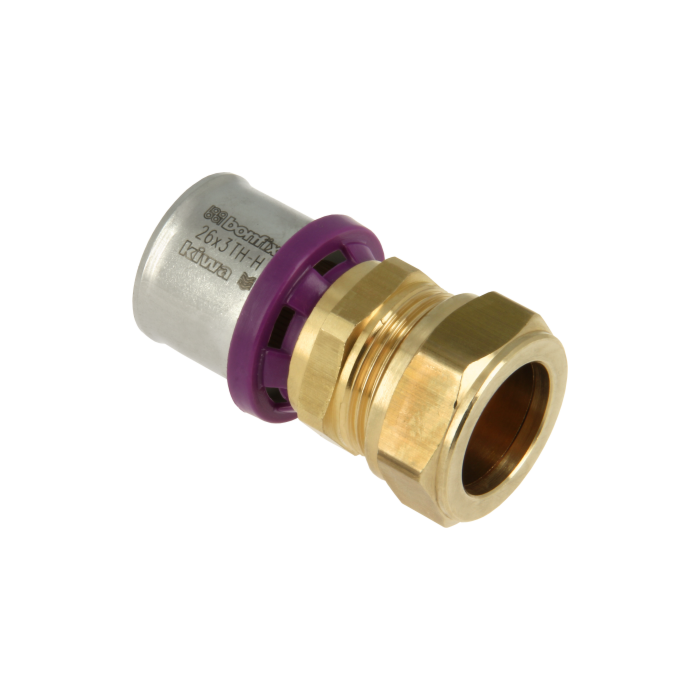 Bonfix Alu-pers verloopkoppeling knel 26 x 22 mm