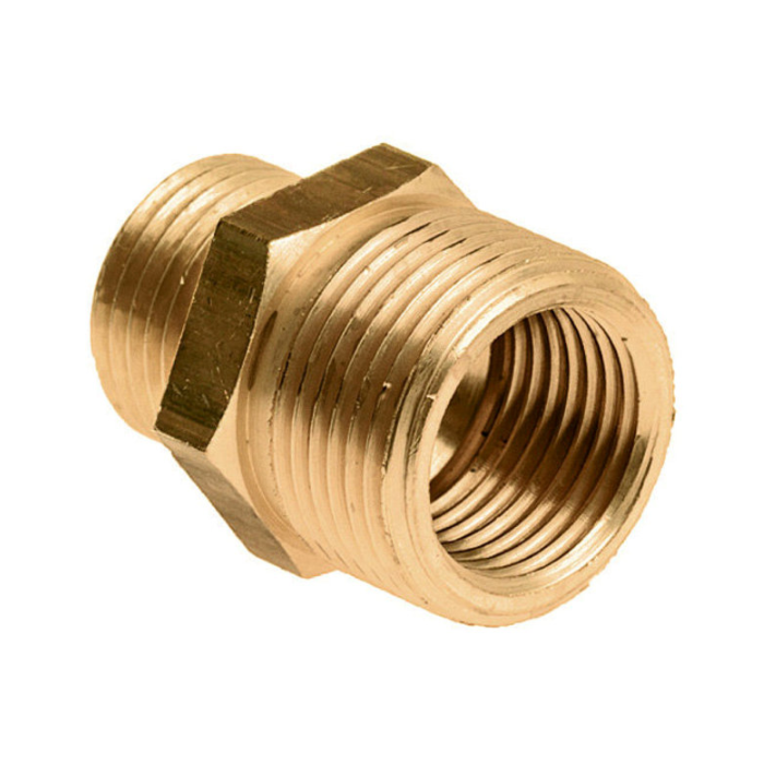 Bonfix messing aansluitstuk voor gevelplaat