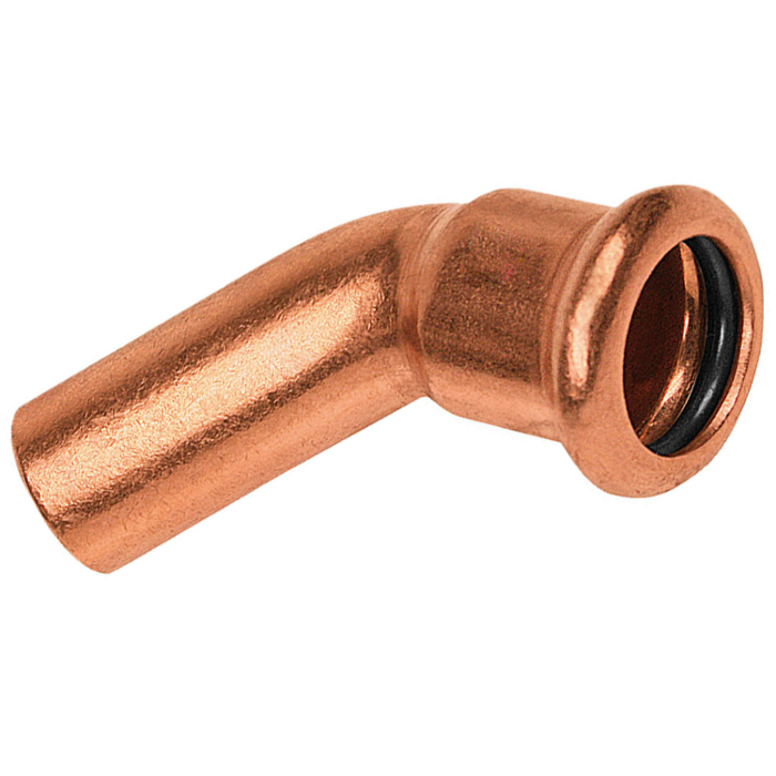 Bonfix PRESS bocht 45° roodkoper steek x pers 64 x 64 mm