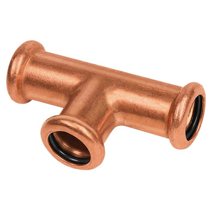 Bonfix PRESS T-stuk 90° roodkoper 67 mm