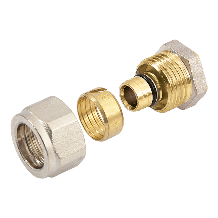 Bonfix alu-knel eindkoppeling