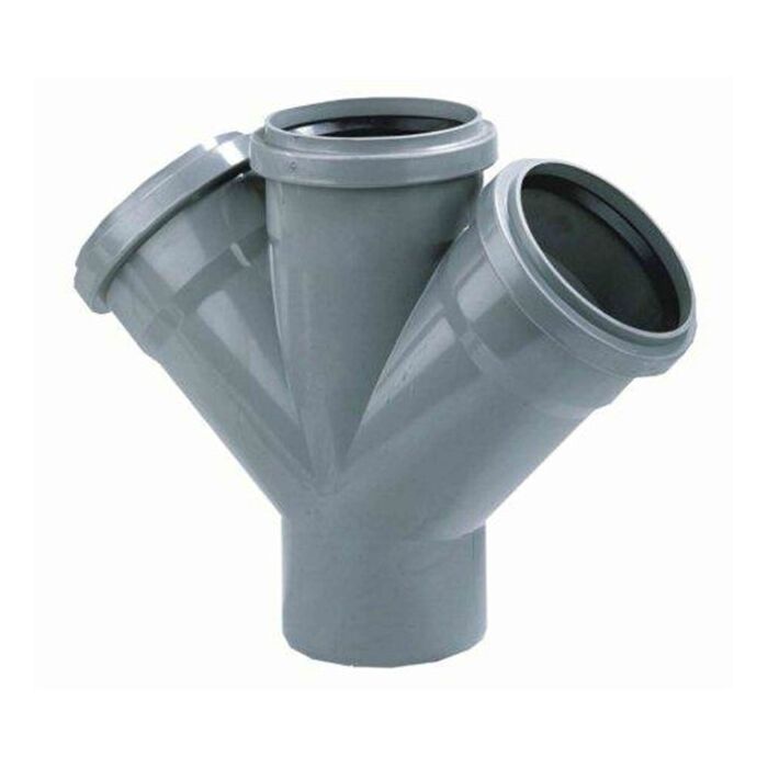 PVC DUBBBEL T-STUK 45GR 3X MANCHET