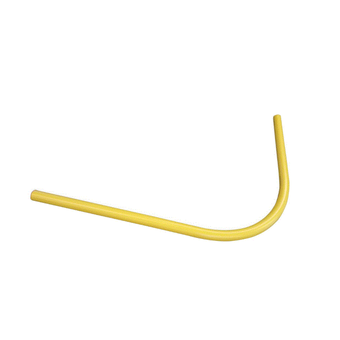 Invoerbocht 63, gas / geel, 2500 x 2500