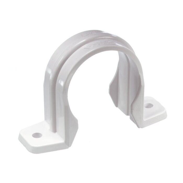 Dyka PVC zadel wit 50 mm