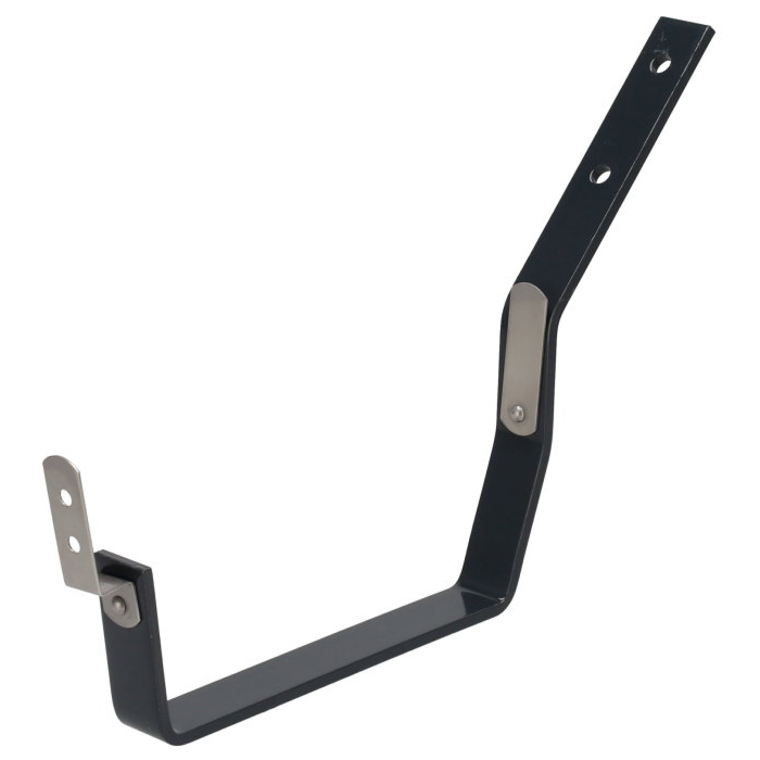 Gootbeugel voor bakgoot antraciet nr 3 120mm