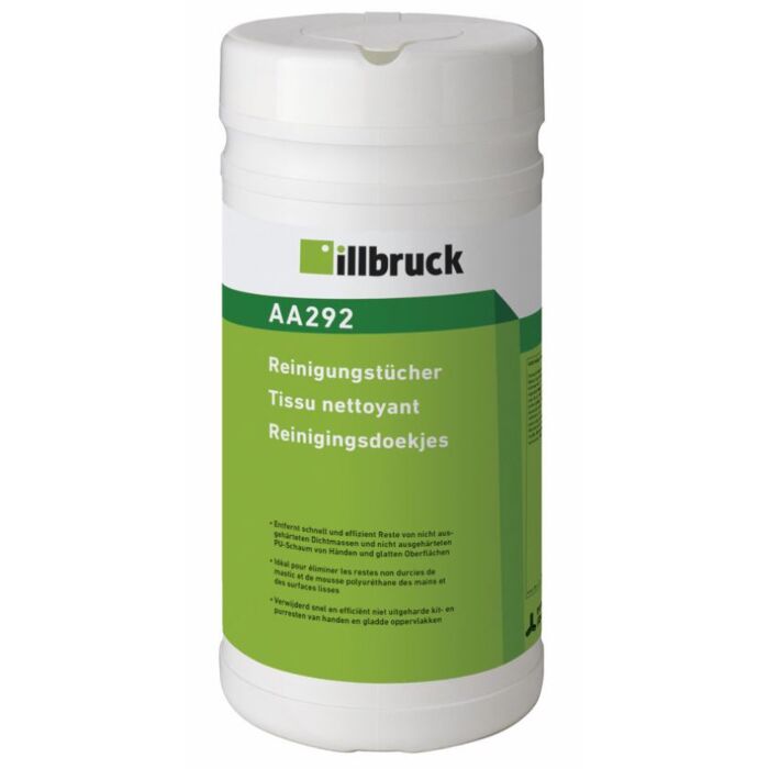 Illbruck-reinigingsdoekjes-AA292-flacon-100-stuks