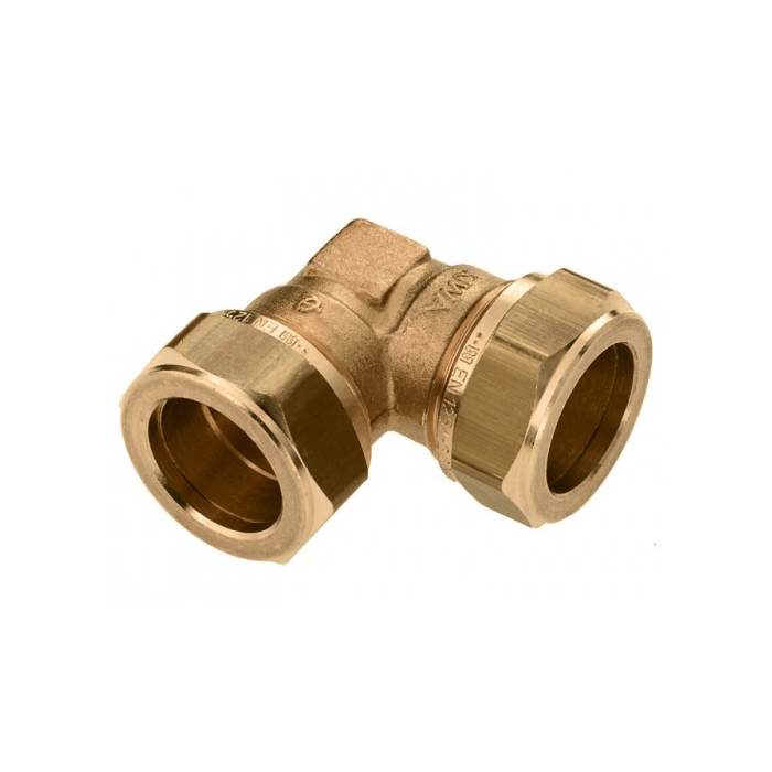 Bonfix messing knie 90º 2x knel  