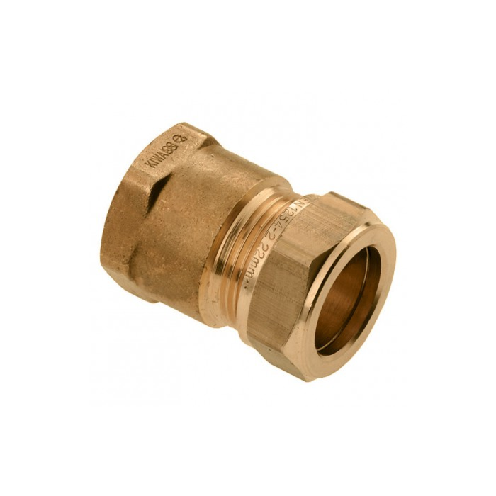 Bonfix messing schroefbus knel x binnendraad