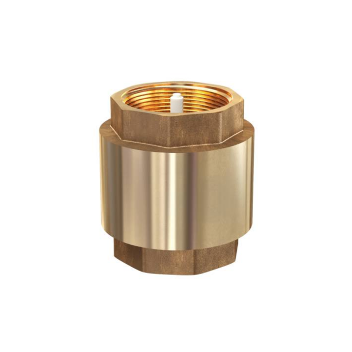 messing terugslagklep