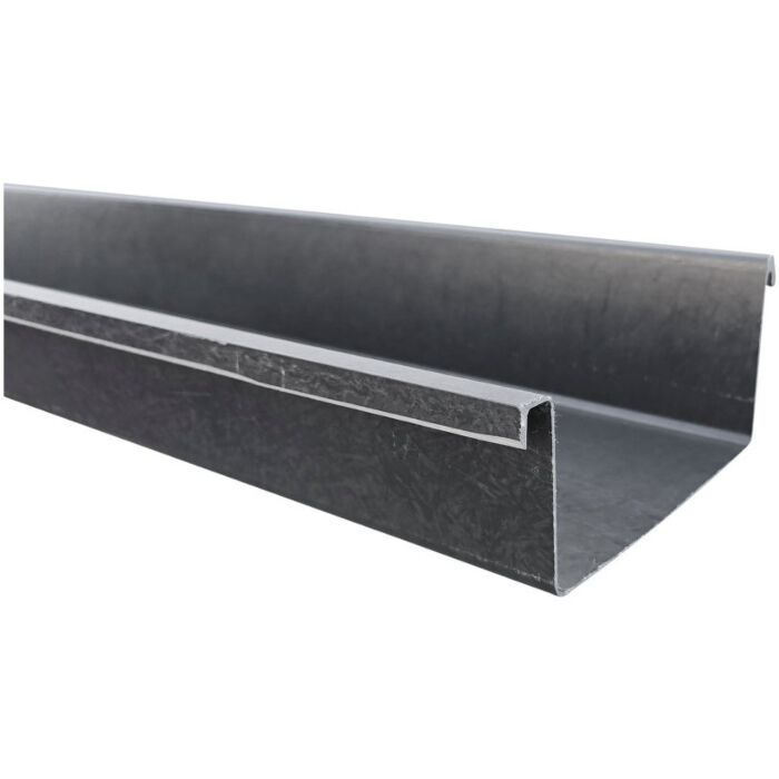 Rawinso polyester dakgoot antraciet. Lengte tot 6 meter