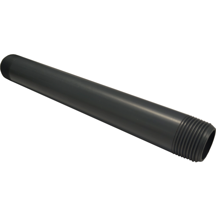 PVC pijpnippel 1/2" x 1000 mm