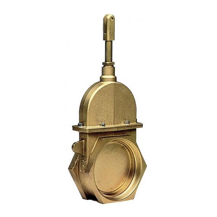 riv messing schuifafsluiter 2x binnendraad