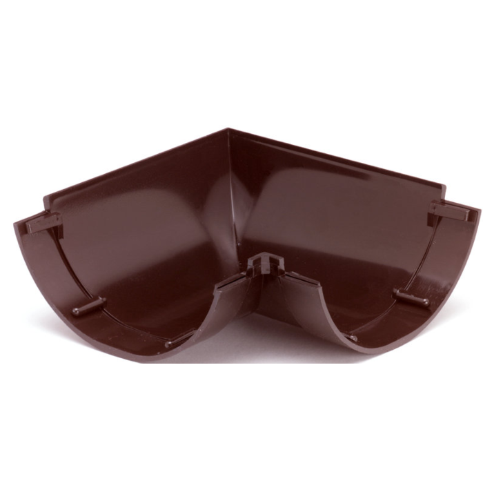 s-lon-mastgoot-hoekstuk-bruin