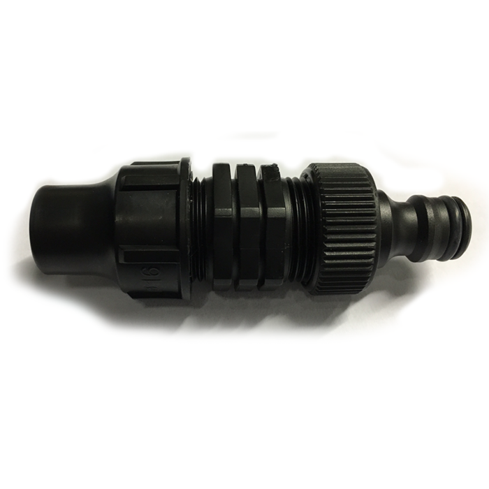 Druppelslang startkoppeling