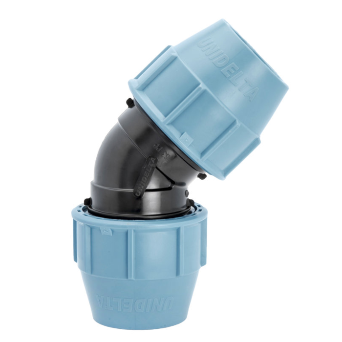 unidelta-knie-45-graden-25-mm