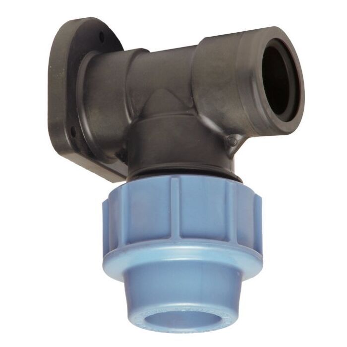 Unidelta muurplaatkoppeling