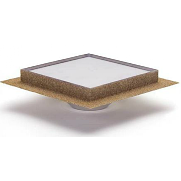 Afvoerput RVS onderuitlaat