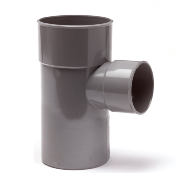 PVC verloop T-stuk 90 graden lijmspie