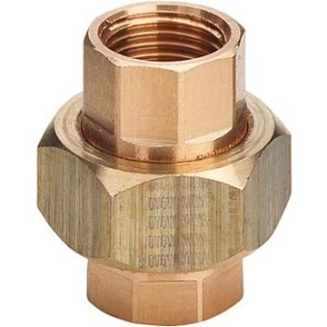 messing drie delige koppeling