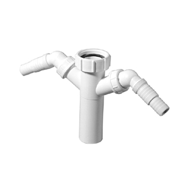 T-stuk wasmachineafvoer