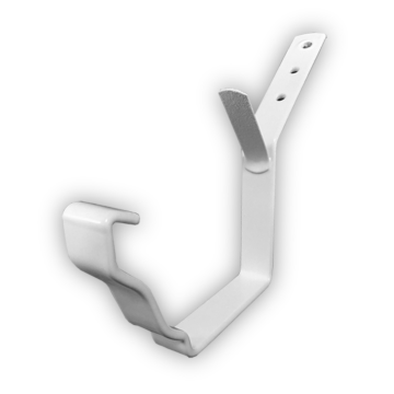 Stalen gootbeugel nr. 3 wit