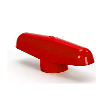 VDL Handgreep voor kogelkraan rood (nieuw model)