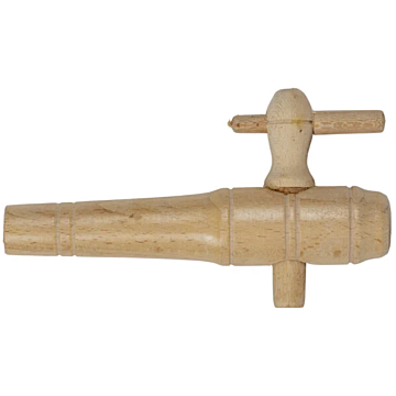 Houten Regenton Kraan