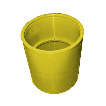 invoerbocht-lijmmof-geel