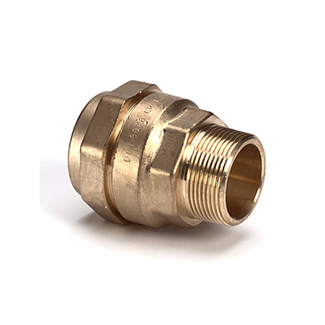 Isiflo Messing puntstuk klem x buitendraad