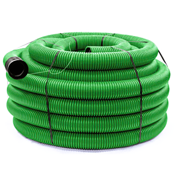 Kabelbeschermingsbuis voor glasvezel groen 