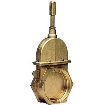 riv messing schuifafsluiter 2x binnendraad