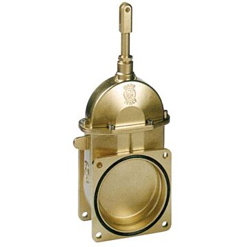 riv messing schuifafsluiter 2x flens